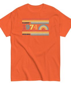 1974 Birthday T-Shirt Classic Original 1974 T-Shirt 50th Present