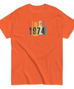 50th Birthday T-shirt Since 1974 T-shirt Gift 1974 Birthday Present