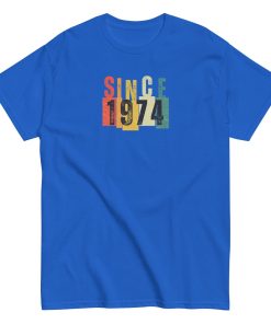 50th Birthday T-shirt Since 1974 T-shirt Gift 1974 Birthday Present
