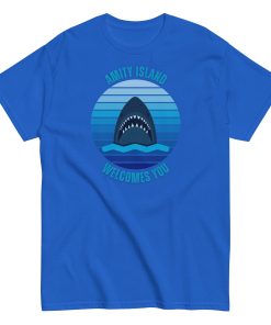 Amity Island Welcomes You Men’s classic t-shirt – Jaws movie t-shirt