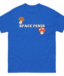 Space Penis T-shirt Mushrooms Inspired by Jeremy Clarkson’s Farm