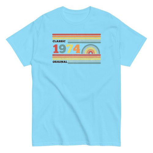 1974 Birthday T-Shirt Classic Original 1974 T-Shirt 50th Present