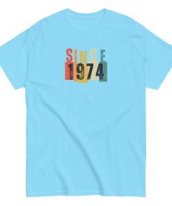 50th Birthday T-shirt Since 1974 T-shirt Gift 1974 Birthday Present