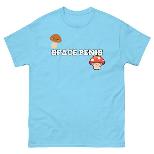 Space Penis T-shirt Mushrooms Inspired by Jeremy Clarkson’s Farm