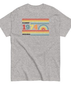 1974 Birthday T-Shirt Classic Original 1974 T-Shirt 50th Present