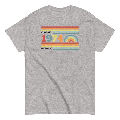1974 Birthday T-Shirt Classic Original 1974 T-Shirt 50th Present