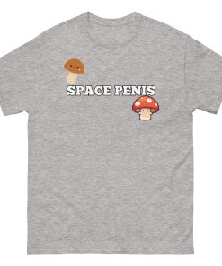 Space Penis T-shirt Mushrooms Inspired by Jeremy Clarkson’s Farm