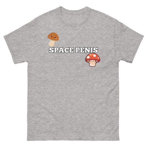 Space Penis T-shirt Mushrooms Inspired by Jeremy Clarkson’s Farm