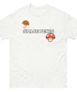 Space Penis T-shirt Mushrooms Inspired by Jeremy Clarkson’s Farm