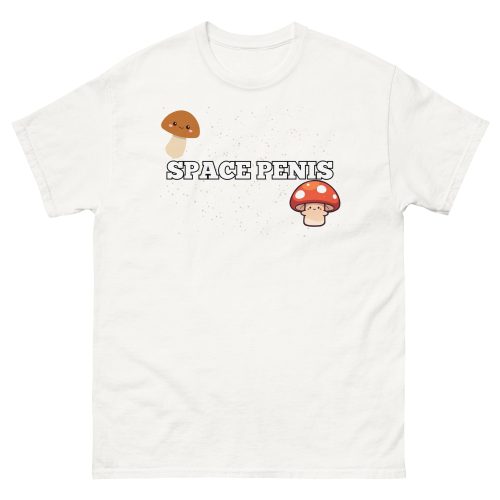 Space Penis T-shirt Mushrooms Inspired by Jeremy Clarkson’s Farm