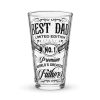 Best Dad Limited Edition No.1 Father’s Day Beer Glass