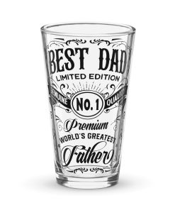 Best Dad Limited Edition No.1 Father’s Day Beer Glass