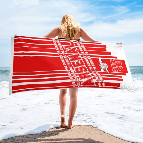 Arsenal Beach Towel – The Gunners Since 1886 Large Towel