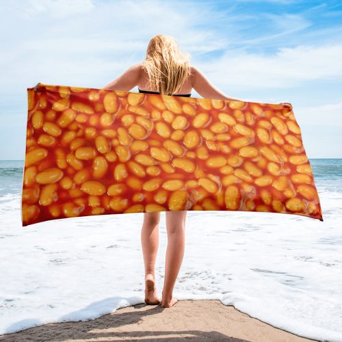 Baked Beans Beach Towel
