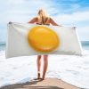 Fried Egg Beach Towel