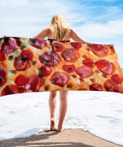 Pizza Beach Towel Novelty Beach Towels
