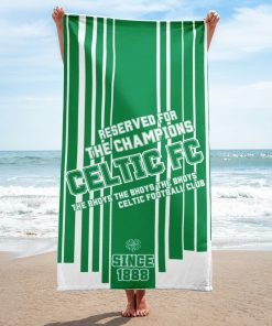 Celtic Beach Towel Champions Celtic FC Beach Towels