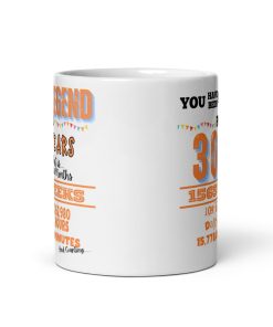 30th Birthday Mug You Have Been A Legend Funny Rude 30th Mug