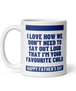 Favourite Child Happy Father’s Day Mug