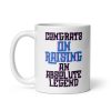 Congrats On Raising An Absolute Legend Father’s Day Mug