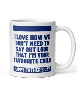 Favourite Child Happy Father’s Day Mug