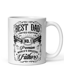 Best Dad Limited Edition No.1 Father’s Day Mug