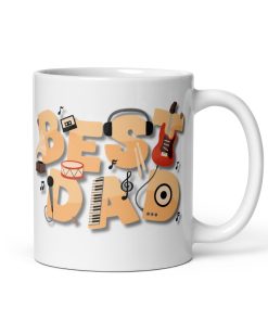 Musical Dad Mug Best Dad Father’s Day Dad Birthday Mug