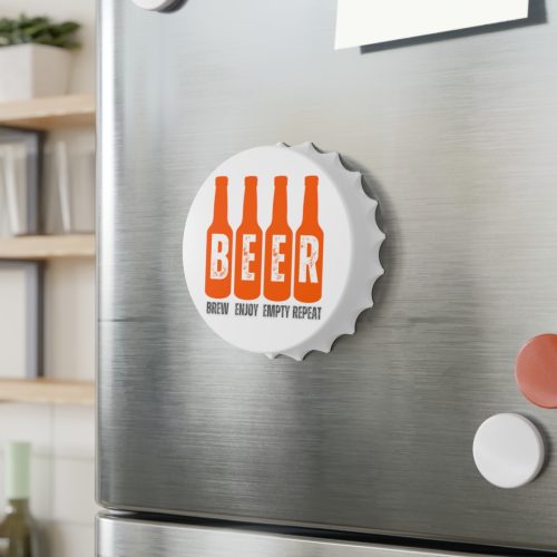 BEER – Magnetic Funny Beer Bottle Opener Fridge Magnet