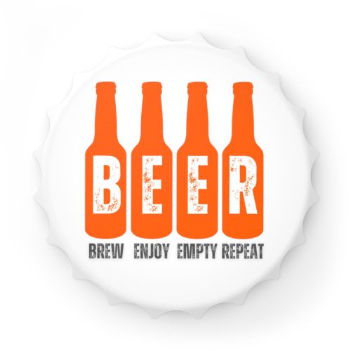 BEER – Magnetic Funny Beer Bottle Opener Fridge Magnet