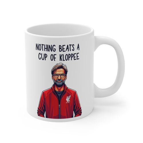 Jürgen Klopp Mug Nothing Beats a Cup of Kloppee Mug Liverpool