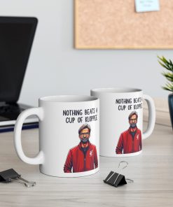 Jürgen Klopp Mug Nothing Beats a Cup of Kloppee Mug Liverpool