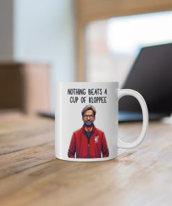 Jürgen Klopp Mug Nothing Beats a Cup of Kloppee Mug Liverpool