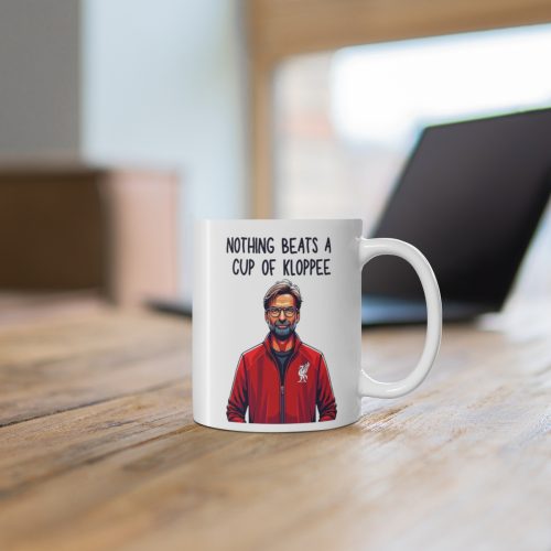 Jürgen Klopp Mug Nothing Beats a Cup of Kloppee Mug Liverpool