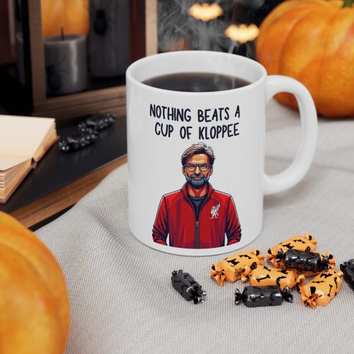 Jürgen Klopp Mug Nothing Beats a Cup of Kloppee Mug Liverpool