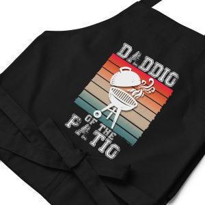 Barbecue Aprons For Dad – Daddio of the Patio Fun BBQ Apron