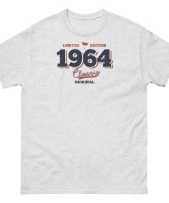 Limited Edition 1964 Classic Original T-shirt 60th Birthday Tee