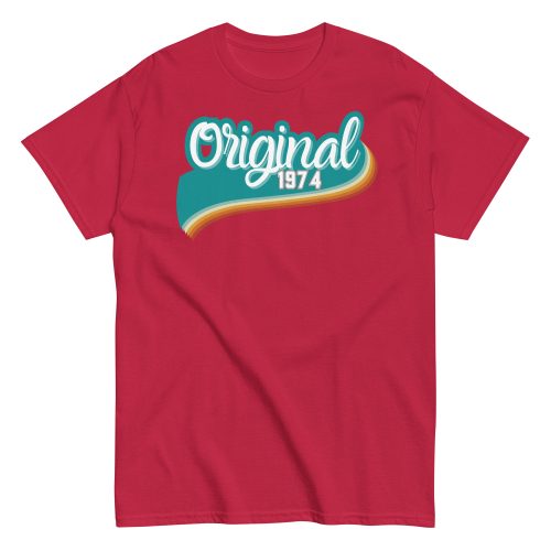 Original 1974 Tshirt 50th Birthday T-Shirt 1974 Birthday Gift