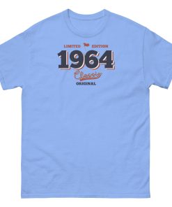 Limited Edition 1964 Classic Original T-shirt 60th Birthday Tee
