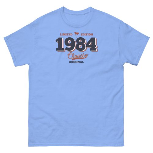 Limited Edition 1984 Classic Original T-shirt 40th Birthday Tee