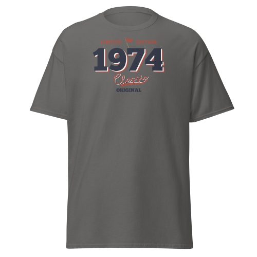 Limited Edition 1974 Classic Original T-shirt 50th Birthday Tee