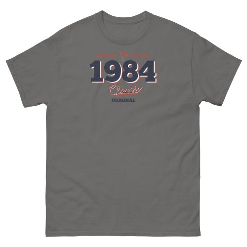Limited Edition 1984 Classic Original T-shirt 40th Birthday Tee