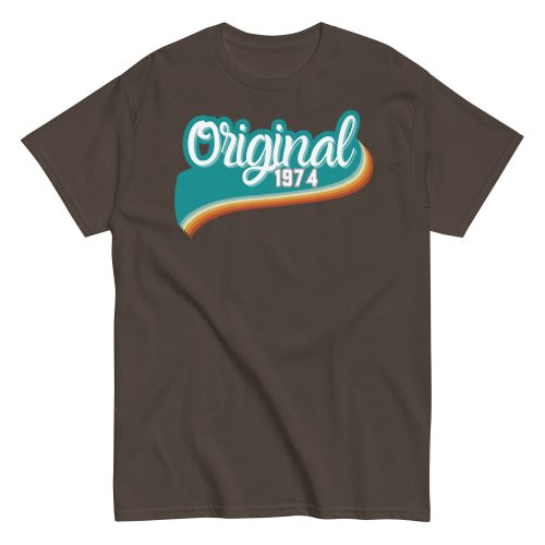 Original 1974 Tshirt 50th Birthday T-Shirt 1974 Birthday Gift