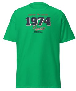 Limited Edition 1974 Classic Original T-shirt 50th Birthday Tee