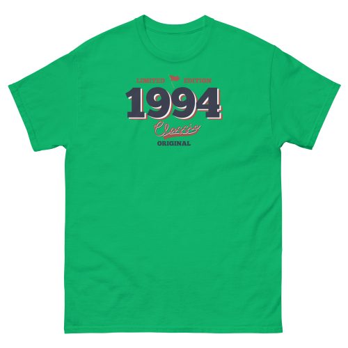 Limited Edition 1994 Classic Original T-shirt 30th Birthday Tee