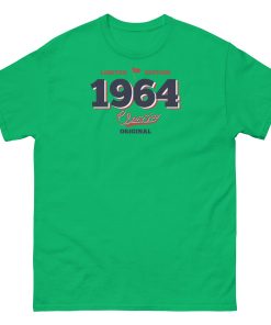 Limited Edition 1964 Classic Original T-shirt 60th Birthday Tee