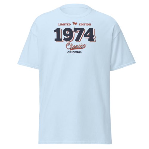 Limited Edition 1974 Classic Original T-shirt 50th Birthday Tee
