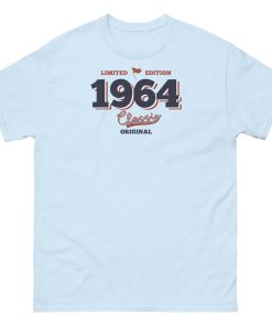 Limited Edition 1964 Classic Original T-shirt 60th Birthday Tee