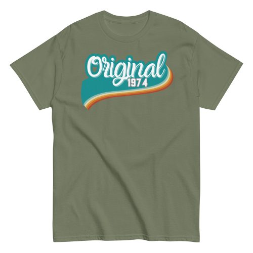 Original 1974 Tshirt 50th Birthday T-Shirt 1974 Birthday Gift