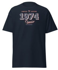 Limited Edition 1974 Classic Original T-shirt 50th Birthday Tee