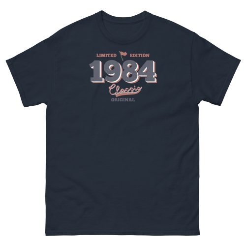 Limited Edition 1984 Classic Original T-shirt 40th Birthday Tee